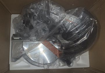 Rigid 12" dual bevel miter saw