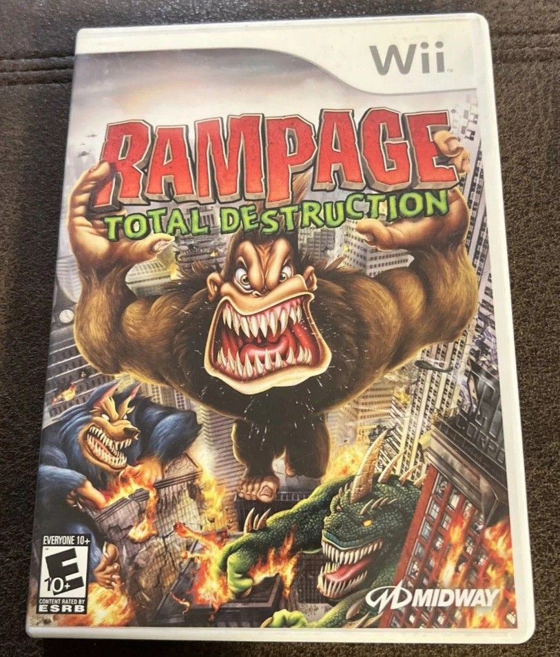 Rampage Total Destruction For Wii