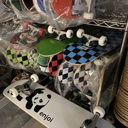 Skateboard Prebuilt Custom And Parts