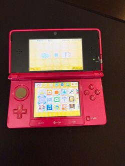 Nintendo 3DS hot pink
