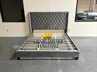KING BED FRAME ONLY $380 no mattress