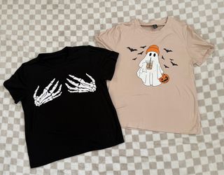 Women size XL Halloween t shirts
