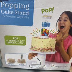 Popping Cake Stand 