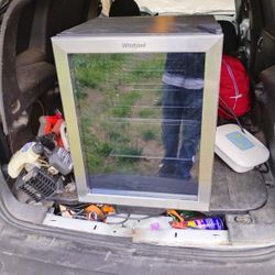 Whirlpool Wine Cabinet And Refridgerator