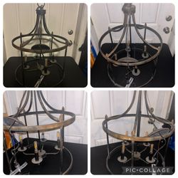 Iron Like Chandelier 