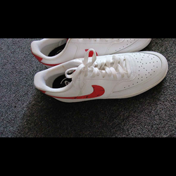 Nike Air Force 1 red camo brand new size 10.5