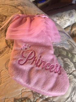 Princess baby stocking