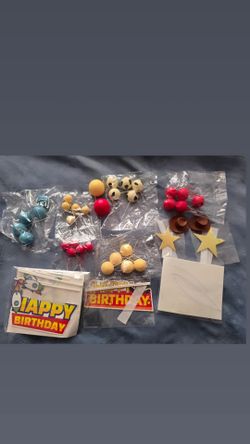 Toy Story Birthday Cake Topper Decoration Set