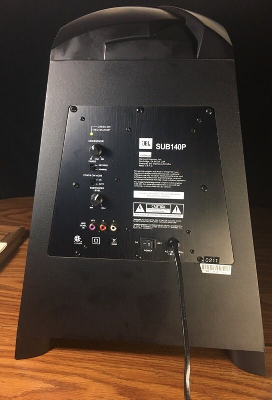 Rare JBL Sub 140p Subwoofers