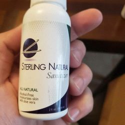 Sterling natural silver oxide