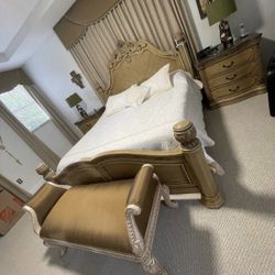 King Size Bedroom Set. La Francaise Collection 