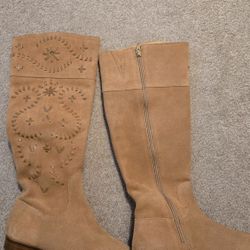 jack rogers Leather boots Size 7