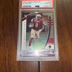 Aj Dillon Panini Prizm Base Rookie PSA 10