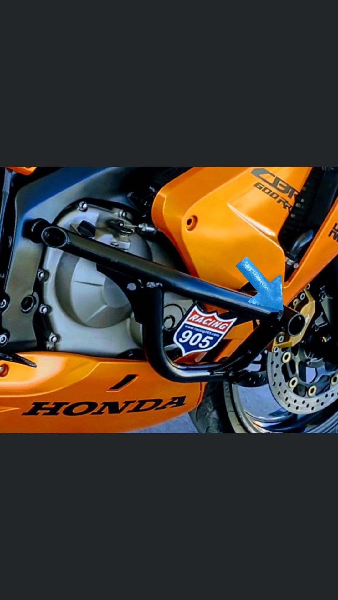905 Racing/Stunt Cage 03-06Honda CBR600rr