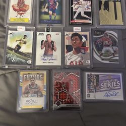 TRADING CARDS NBA/NFL/MLB/SOCCER/BOXING/UFC/MISC