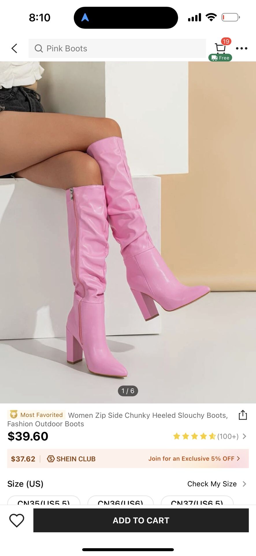 Pink Boots 