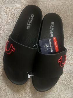 BRAND NEW WITH TAGS True Religion sandals size 8 TR-Russell-s color black