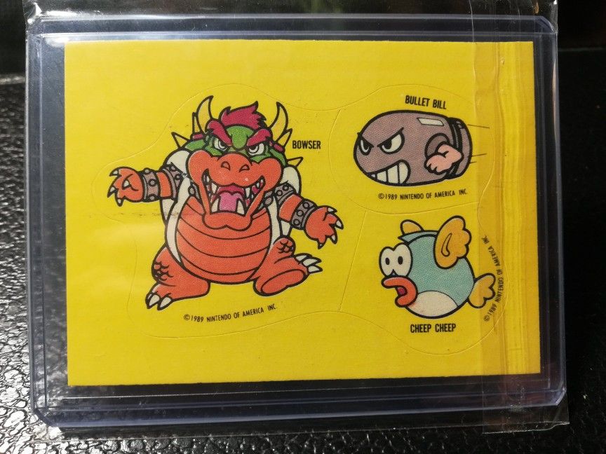 TOPPS Nintendo Tips Card #23 1989