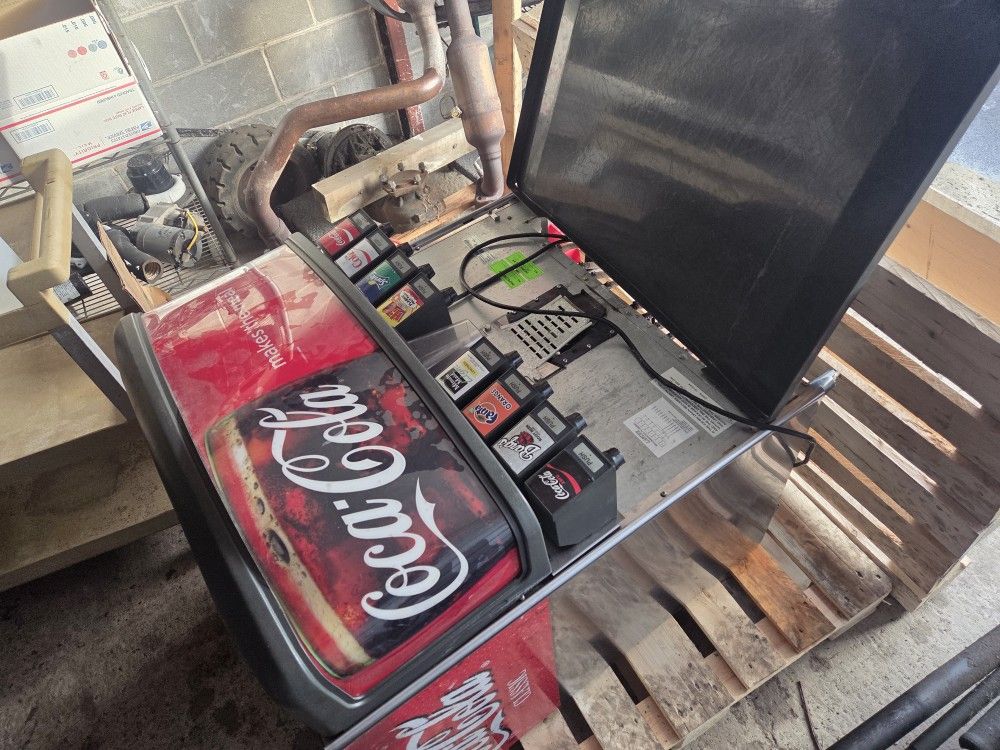 30" WIDE 8 FLAVOR SODA DISPENSER FAUNTAIN DRINK MACHINE