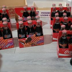 Phoenix Sun's Living Legends Coca Cola Bottles