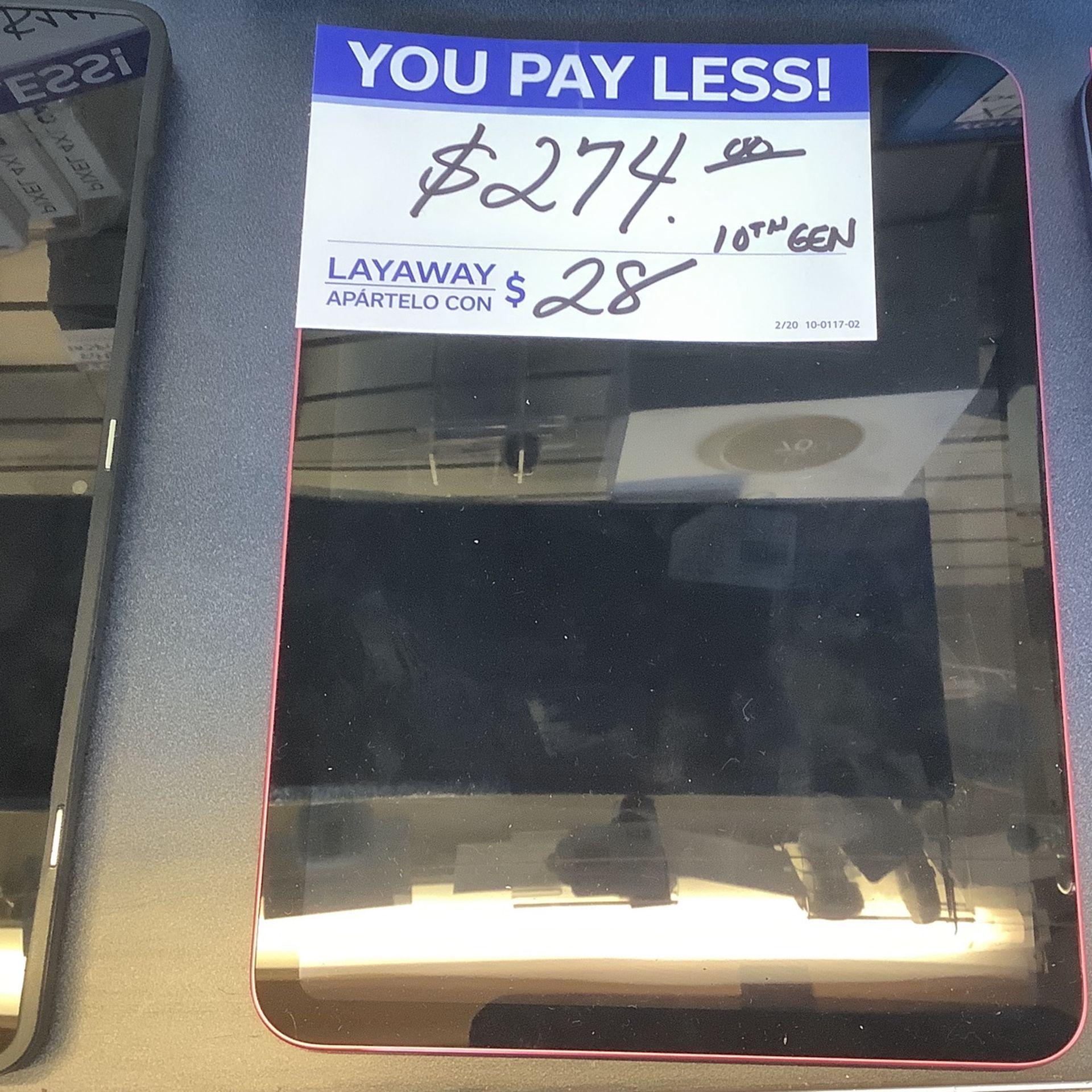 10th Gen iPad, Reset