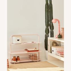 Open Spaces Entryway Rack Pink