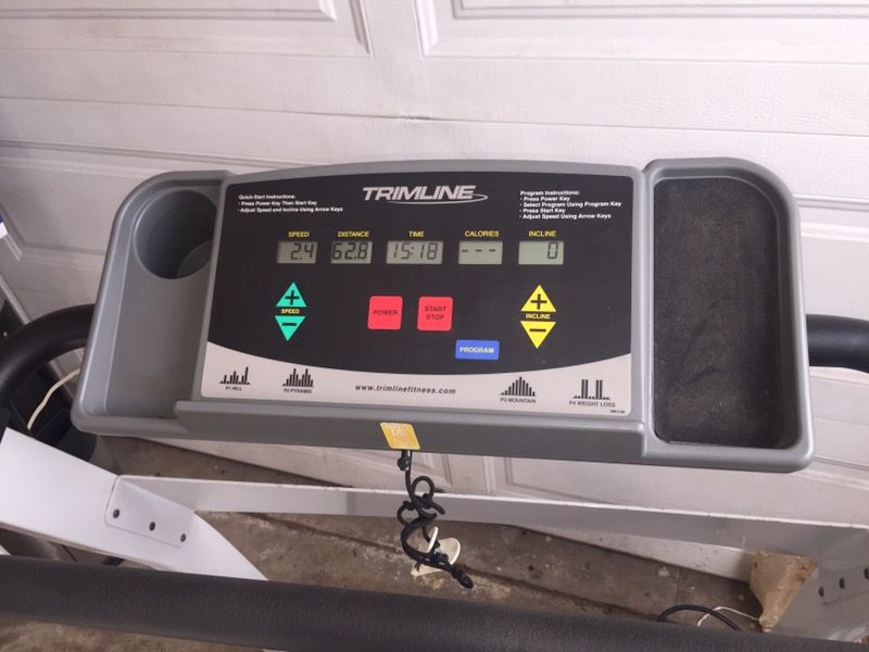 Trimline 1610 online treadmill