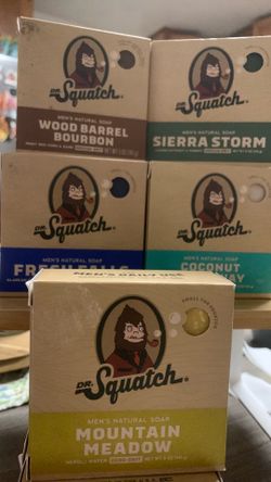 Dr. Squatch bar soaps
