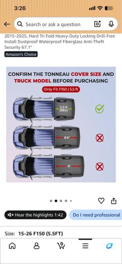 2025 ford F-150 bed cover