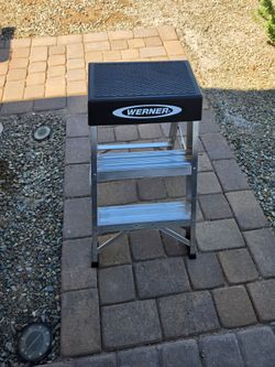 Werner 150B 2 Step Aluminum Step Stool