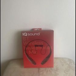 Headphones - IQ Sound Wireless Headphones and Mic - Feel free to ask questions