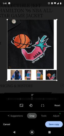 1996 San Antonio All Star Jacket