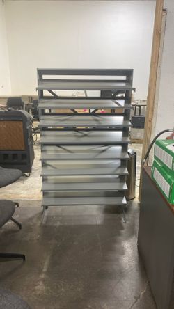 Steel Storage Shelf Rack 35.5 X 61