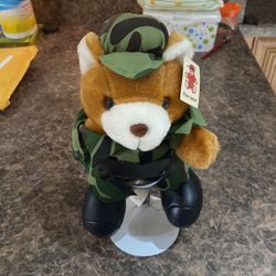 Plush Appeal Military Teddy $10