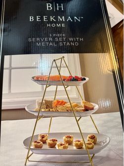 3 Tier Serving Tray Set