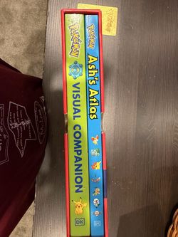 Pokémon Visual Companion & Ash's Atlas Book Set