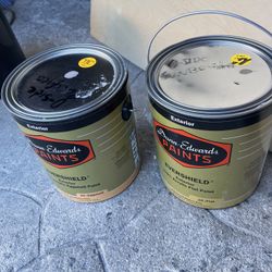 2 GALLONS OF DUNN EDWARDS PAINTS SORBEL FELT COLOR $25 Each Gallon 