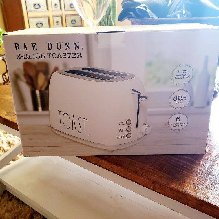 Rae Dunn 2 Slice Toaster Brand New In Box for Sale in Anaheim CA