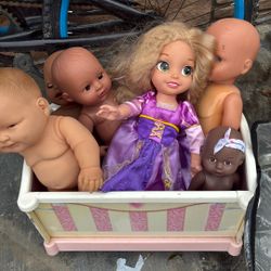 Baby Dolls And Babydoll Rocker