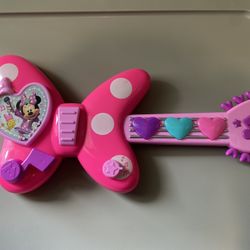 Guitarra Rockin' Minnie Mouse Bow-Tique de Disney