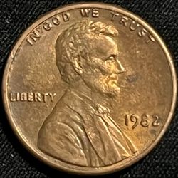 1982 Lincoln Memorial Penny Errors