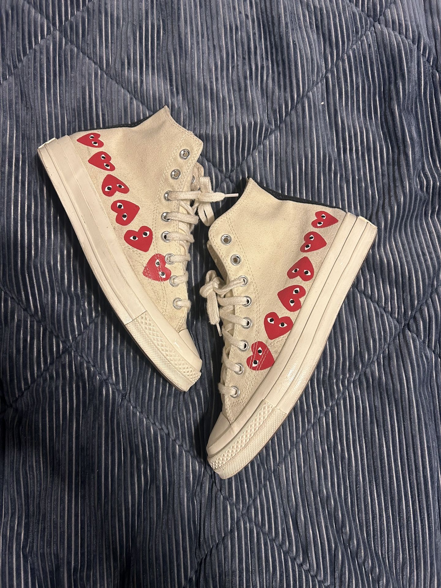 Cdg converse size 8.5 fits 8.5-9.5