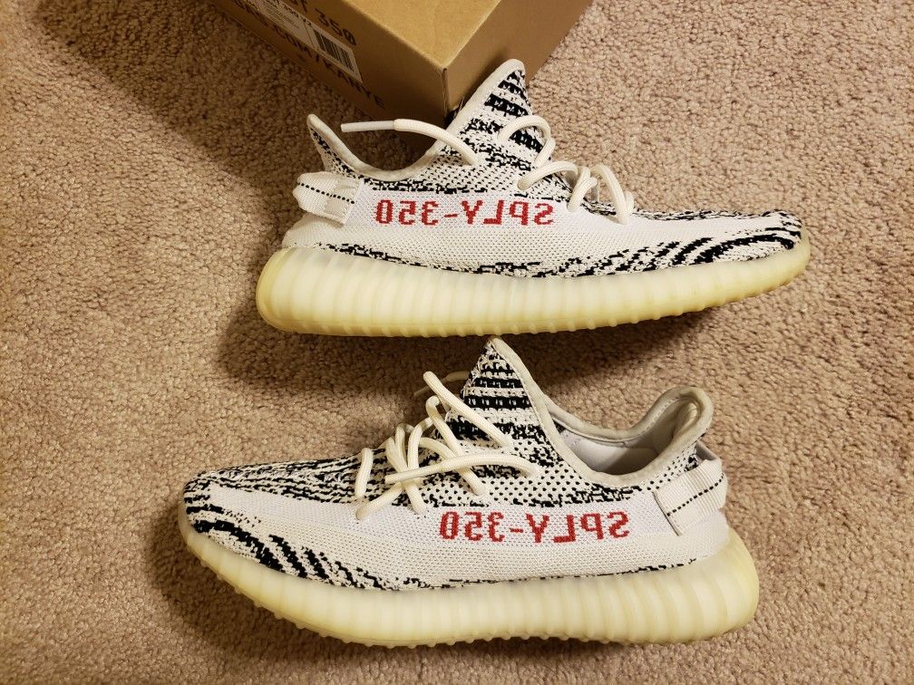 Adidas Yeezy Boost 350 V2 Zebra Size 8.5