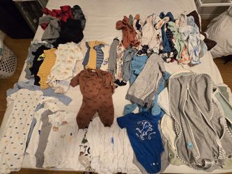 Baby Boy Clothes (NB - 3mo)