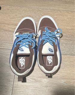 Brown vans sneakers