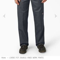 Dickies Loose Fit Double Knee