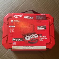 Hole Dozer Set Milwaukee