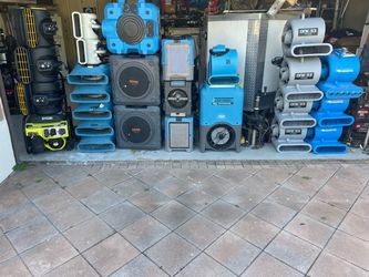Water damage, Restoration equipment