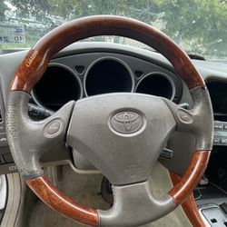 Clazzio Wood Grain Steering Wheel 