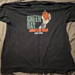 Greenday Tour Shirt